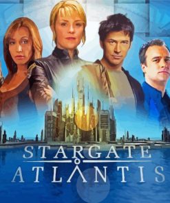 Stargate Atlantis Science Fiction Serie Diamond Paintings