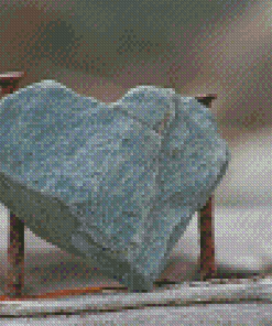 Stone Heart Diamond Paintings
