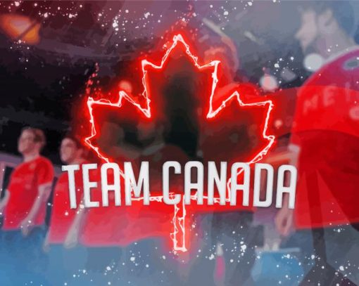 Team Canada Diamond Paintings