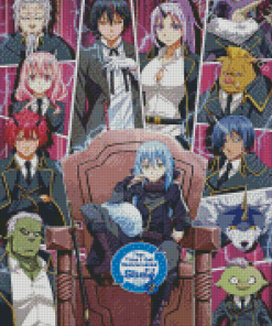That Time I Got Reincarnated As A Slime Characters Diamond Paintings