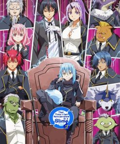 That Time I Got Reincarnated As A Slime Characters Diamond Paintings