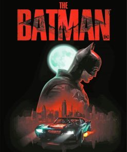 The Batman Movie Poster Diamond Paintings