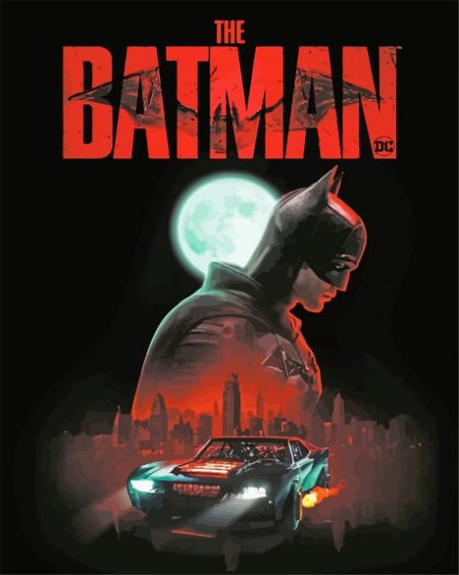 The Batman Movie Poster Diamond Paintings