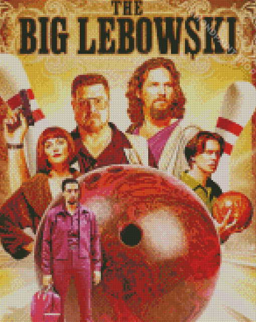 The Big Lebowski Movie Diamond Paintings