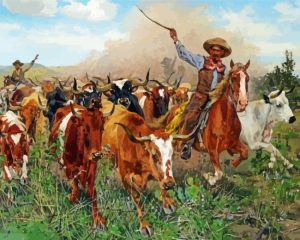 The Herders Richard Lorenz Diamond Paintings