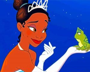 Tiana And The Frog Diamond Paintings