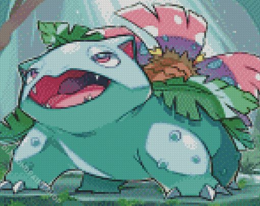 Venusaur Pokemon Diamond Paintings