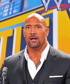 WWE The Rock Diamond Paintings