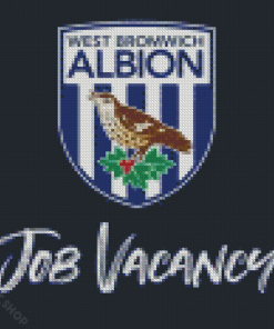 West Bromwich Albion Logo Diamond Paintings