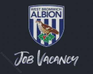 West Bromwich Albion Logo Diamond Paintings