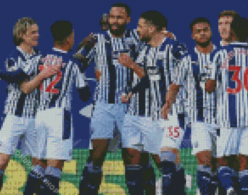 West Bromwich Albion Team Diamond Paintings