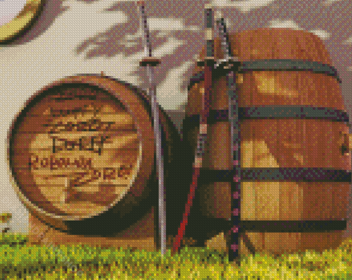 Whiskey Barrels Diamond Paintings