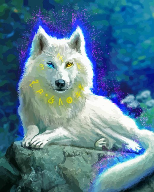 White Wolf - Diamond Paintings 