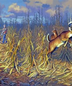 Whitetail Deer Hunting Diamond Paintings