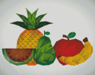 Abstact Fruits Diamond Paintings