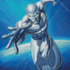 Aesthetic Silver Surfer Diamond Paintings