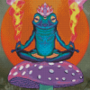 Aesthetic Zen Frog Diamond Paintings
