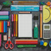 School Supplies Diamond Paintings