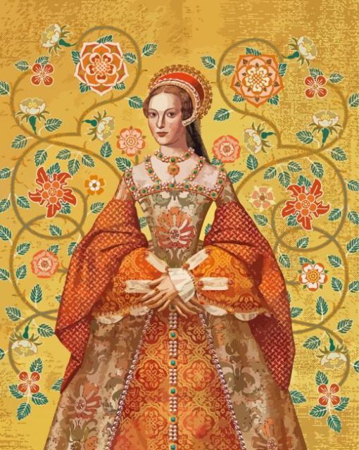 Beautiful Catherine Parr Art Diamond Paintings
