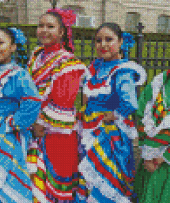 Cinco De Mayo Girls Diamond Paintings