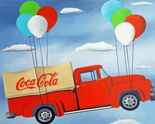 Coca Cola Car Diamond Paintings