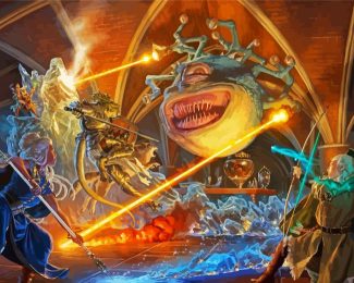 Dungeons And Dragons Diamond Paintings