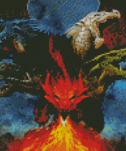 Dungeons And Dragons Game Diamond Paintings