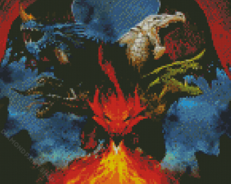 Dungeons And Dragons Game Diamond Paintings