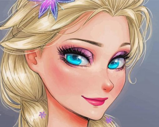 Elsa Modern Disney Princess Diamond Paintings