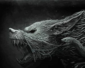 Fenrir Wolf Diamond Paintings