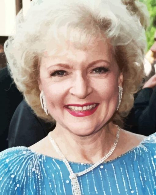 Betty White Actress Diamond Paintings