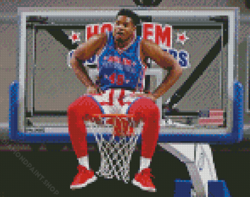 Harlem Globetrotters Player Diamond Paintings