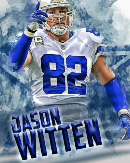 Jason Witten Art Diamond Paintings