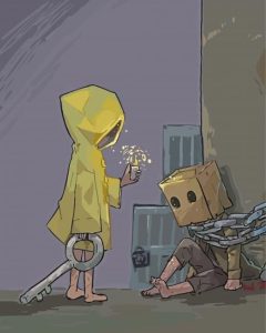 Little Nightmares Art Diamond Paintings