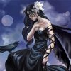 Masked Lady In Black Diamond Paintings