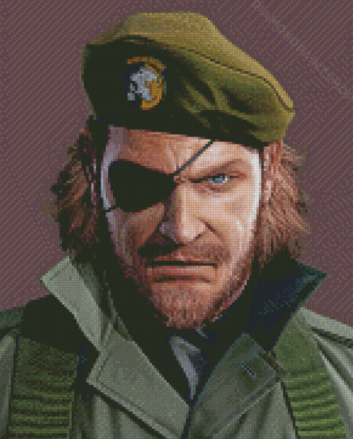 Metal Gear Walker Snake Diamond Paintings