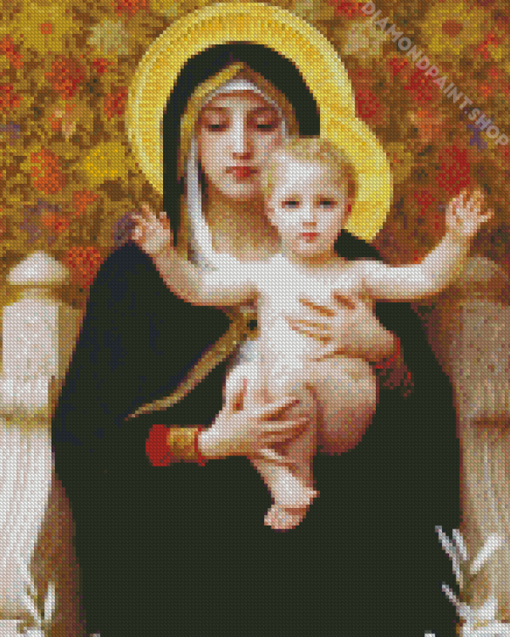 Our Lady Of The Ilies Diamond Paintings