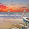 Pelican Birds Diamond Paintings