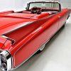 Red Classic Cadillacs Car Diamond Paintings