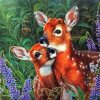 Romantic Deer Couple Diamond Paintings