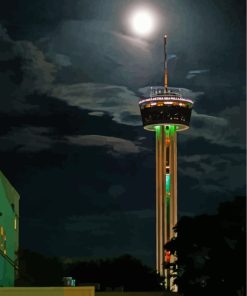 San Antonio Tower Diamond Paintings