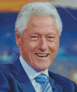 Bill Clinton President Diamond Paintings