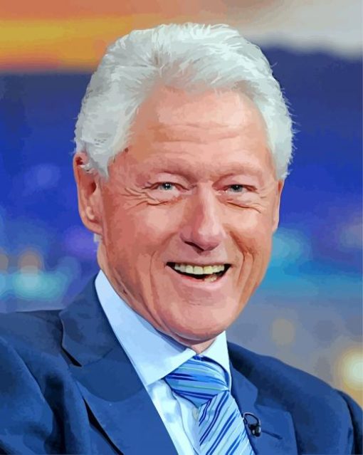 Bill Clinton President Diamond Paintings