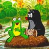 The Little Mole And The Frog Diamond Paintings