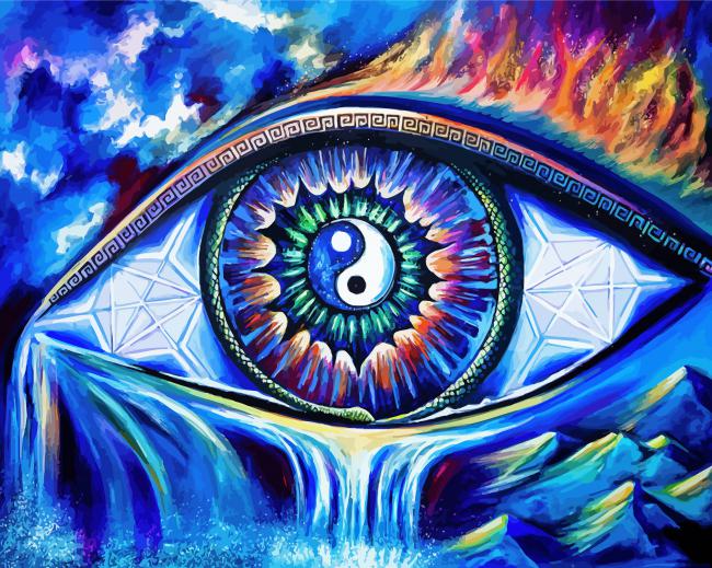 Yin Yang Third Eye – Diamond Paintings
