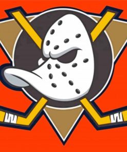 Anaheim Ducks Logo Diamond Paintings