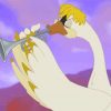 Anime Swan Bird Diamond Paintings