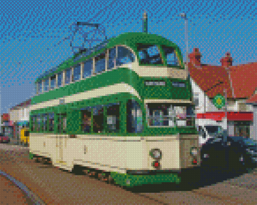 Blackpool Tramway Diamond Paintings