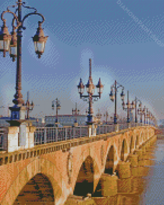 Bordeaux Pont De Pierre Diamond Paintings