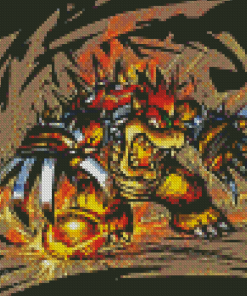 Bowser Character Diamond Paintings